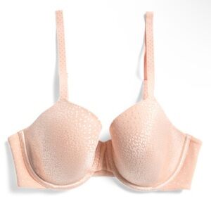 NWT Wacoal 42DD Back Appeal Contour Light Apricot molded lined bra.